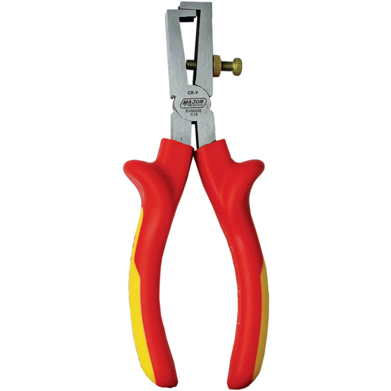 thumbnail image 2 of Utica 242-6C 6" Diagonal Cutting Pliers With Wire Stripping Hole - Cushion Grip - Forged Steel 2 of 3